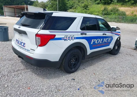 2020 Ford Police Interceptor from USA, damaged, VIN 1FM5K8AW0LGB07509